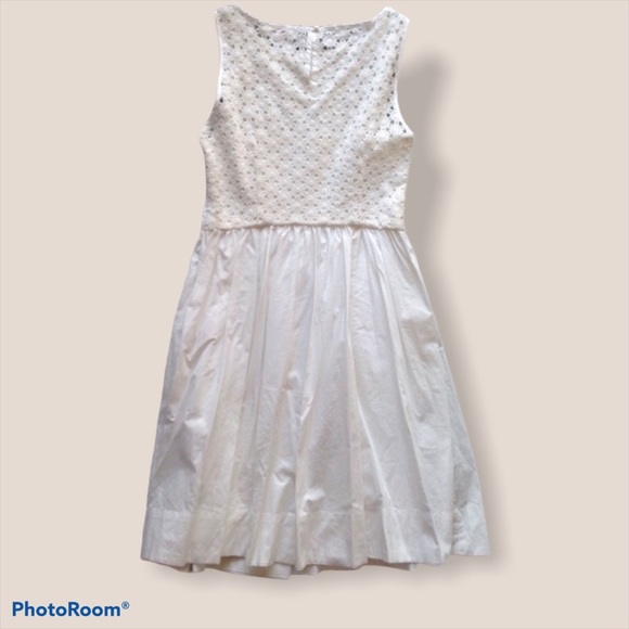Joe Fresh Pintuck Dress with Eyelet Back - Size 12 - Picture 5 of 6